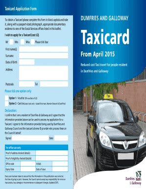 taxi smart card program application|taxicard booking online.